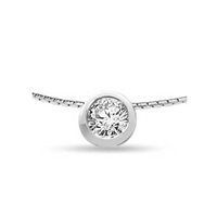 Collana Damiani Donna in Oro bianco Diamante 20021204 - 20021204